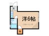 メゾン白樺 1Rの間取り