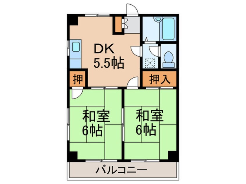 間取図 三栄ビル