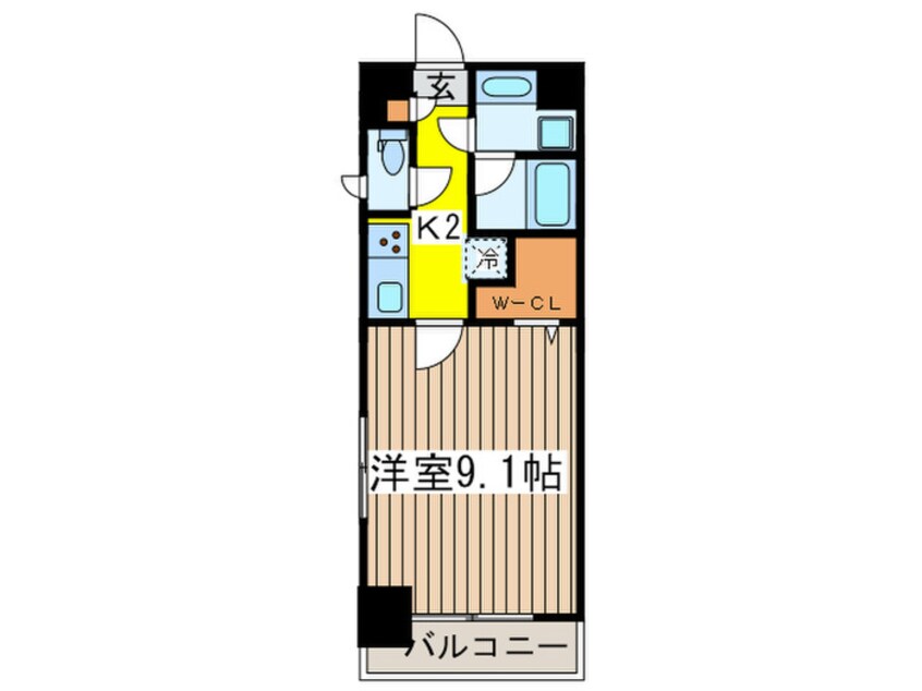 間取図 ロイヤルコート日本橋人形町