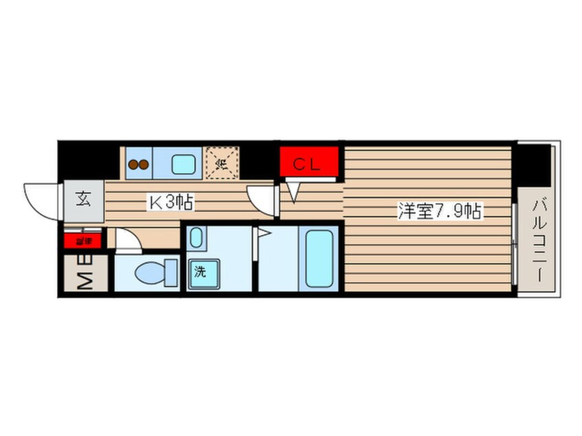 間取図 クレア－レ