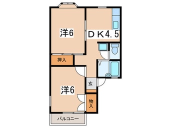 間取図 ホープヒルズSB