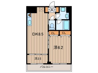 間取図 アーバネックス戸越銀座