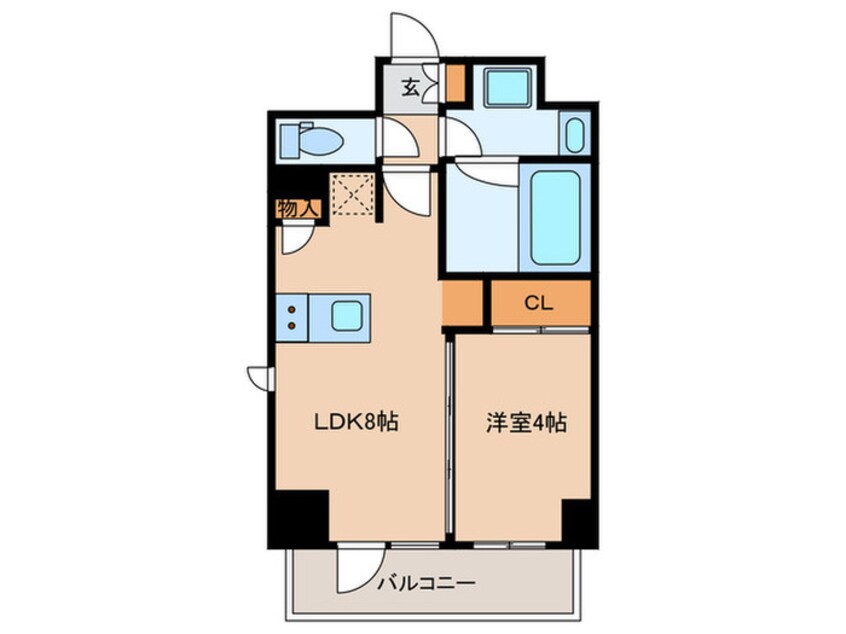 間取図 テラス高田馬場ウエスト