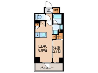 間取図 テラス高田馬場ウエスト