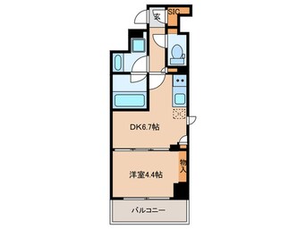 間取図 テラス高田馬場ウエスト