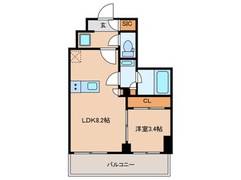 間取図 テラス高田馬場ウエスト