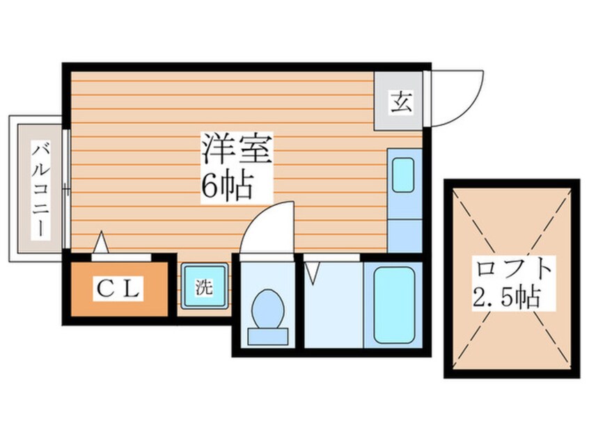 間取図 ラ・フェスタ保谷