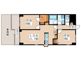 間取図 ロイヤルキャステージ恋ヶ窪