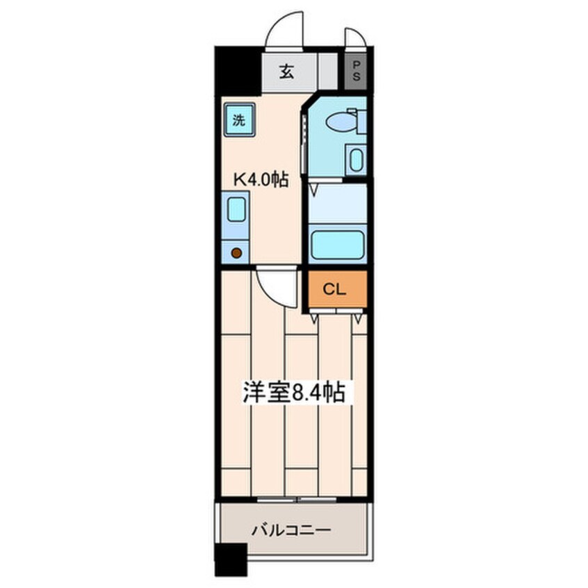 間取図 ＳＨＥＬＬ ＭＩＹＡＫＯ Ⅰ