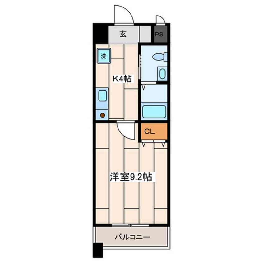 間取図 ＳＨＥＬＬ ＭＩＹＡＫＯ Ⅰ