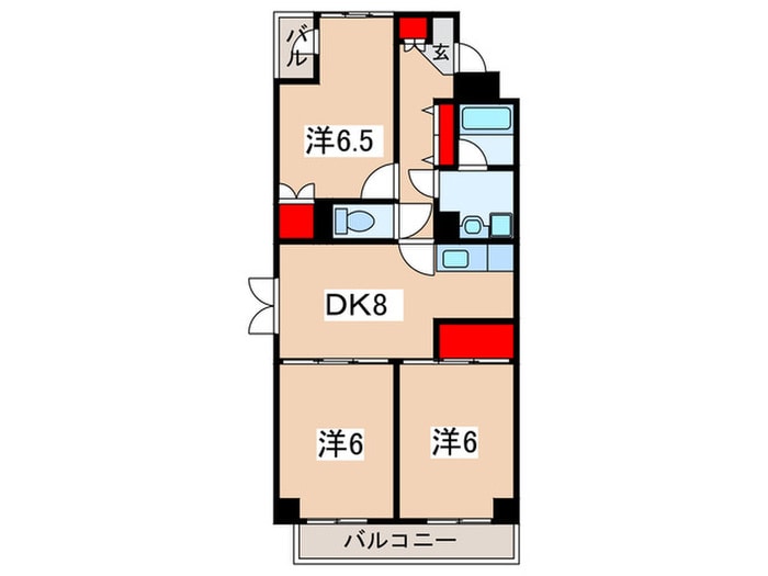 間取り図 ロイヤルティアラ