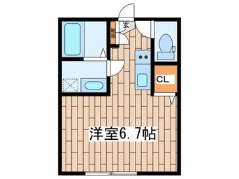 間取図 メイプルリーフ