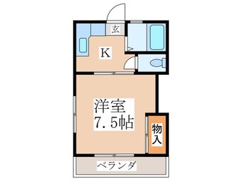 間取図 スカイローズパレス