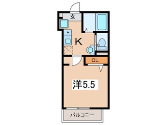 間取図 MELDIA相武台前Ⅱ