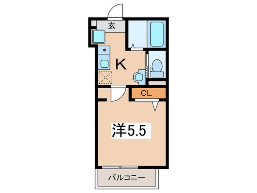 間取図 MELDIA相武台前Ⅱ