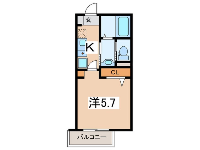 間取図 MELDIA相武台前Ⅱ