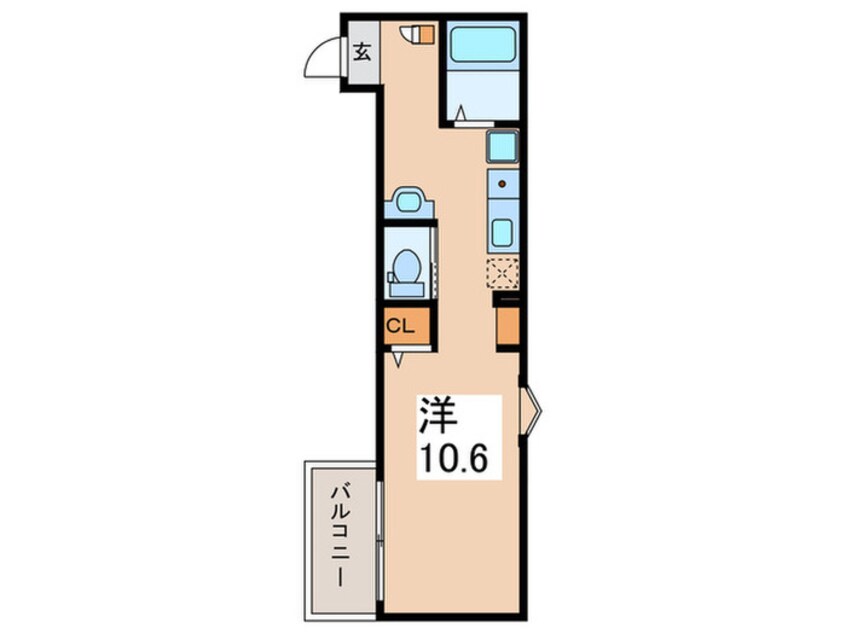 間取図 MELDIA相武台前Ⅱ