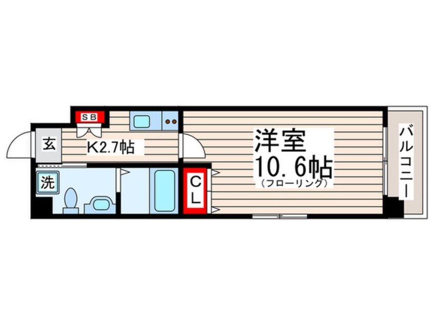 間取図 コモン西葛西