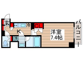 間取図 S-RESIDENCE 月島