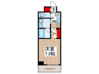 間取図 S-RESIDENCE 月島