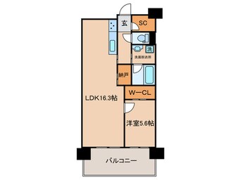 間取図 ニューガイア川崎 No.70