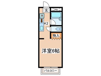 間取図 ルミエールタナカ