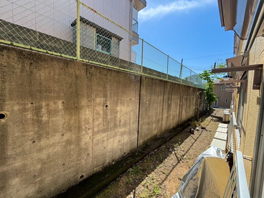 室内からの展望 コーポ幸