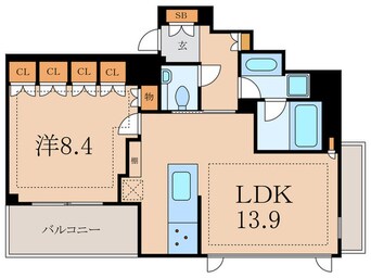 間取図 レガシス代官山