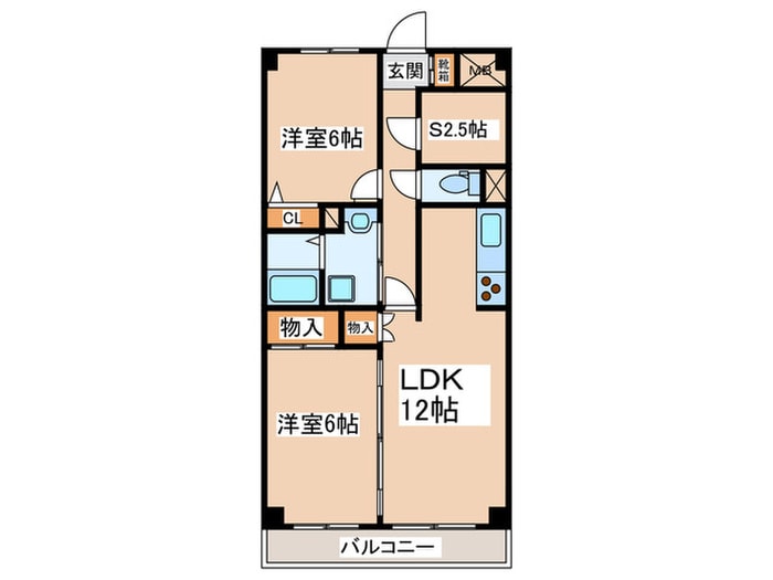 間取り図 ス－リ－ル永山