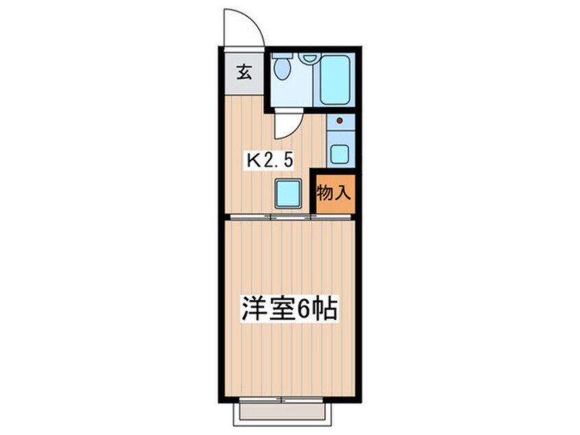 間取図 パレーシャル武蔵野