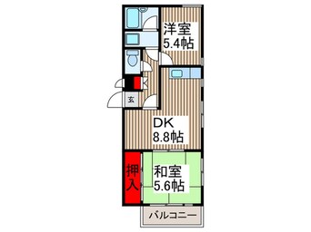 間取図 レヂオンス小手指