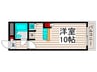 ワコ－レエレガンス西新井 1Rの間取り