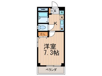 間取図 ディアコート東矢口