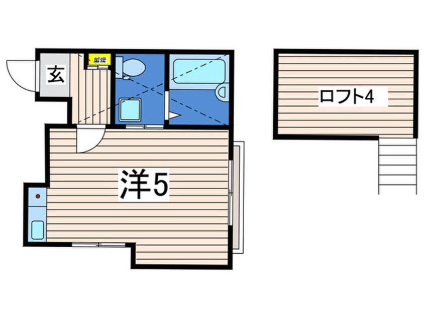 間取図 メゾンソレイユ