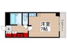 北辰レジデンス東船橋 1Rの間取り