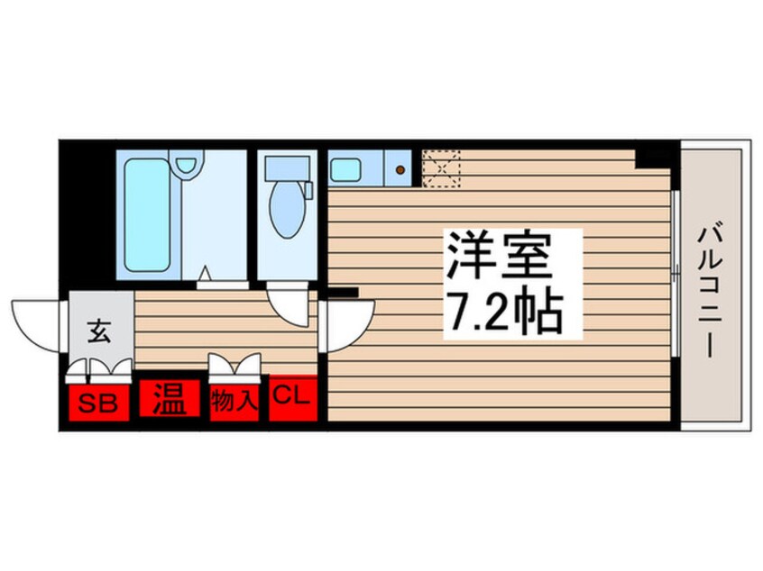 間取図 北辰ビル