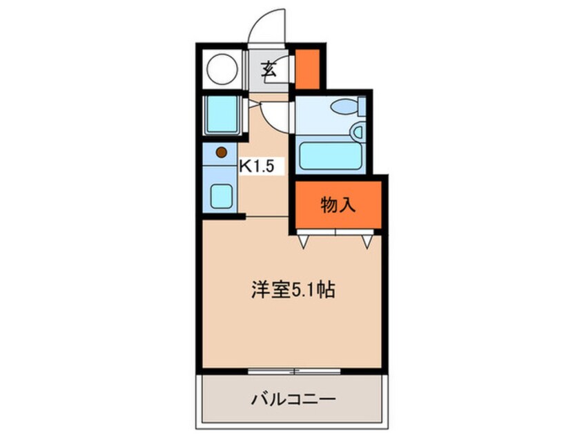 間取図 グリ－ンエイト登戸