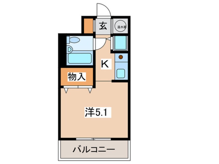 間取図 グリ－ンエイト登戸