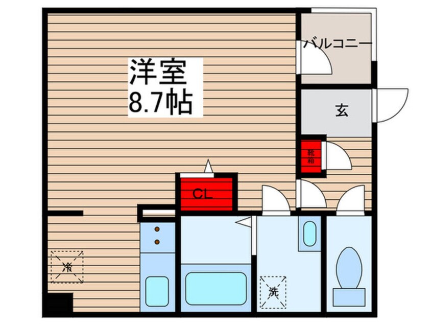 間取図 レピュア大島レジデンス