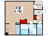 レピュア大島レジデンス 1Rの間取り