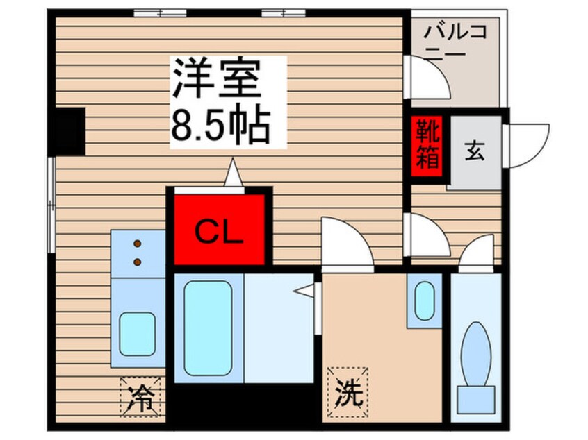 間取図 レピュア大島レジデンス