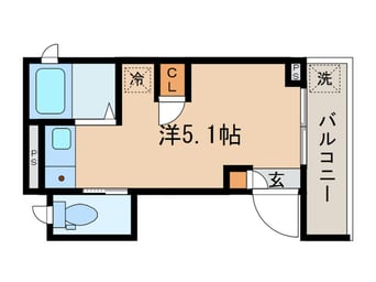 間取図 フラット根津