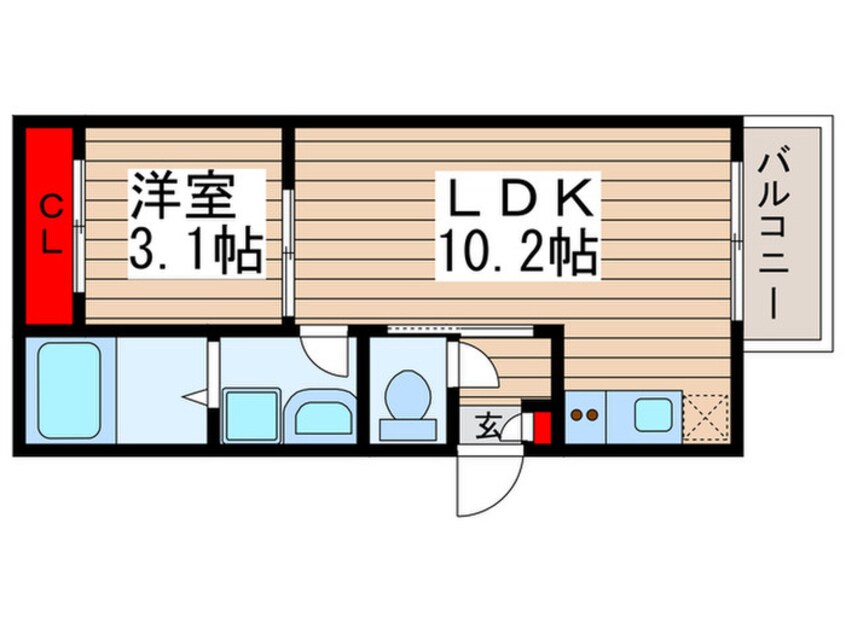 間取図 ＲＥＧＡＬＥＳＴボヌール
