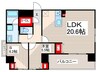 ニューガイア南葛西№71 1LDK+Sの間取り