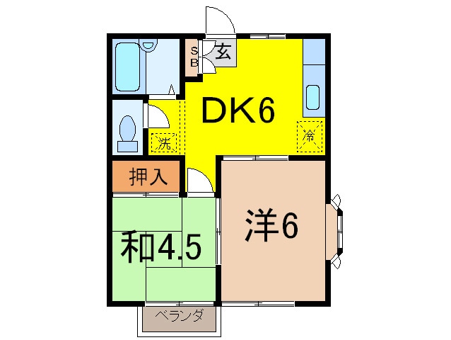 間取り図 レイクサイド善福寺