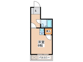 間取図 カエサル花小金井