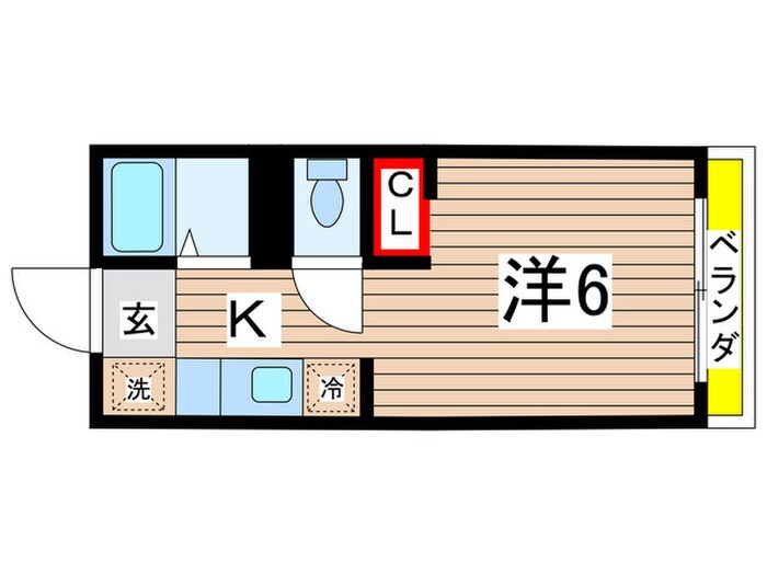 間取り図 ヴェルデ・コウリン