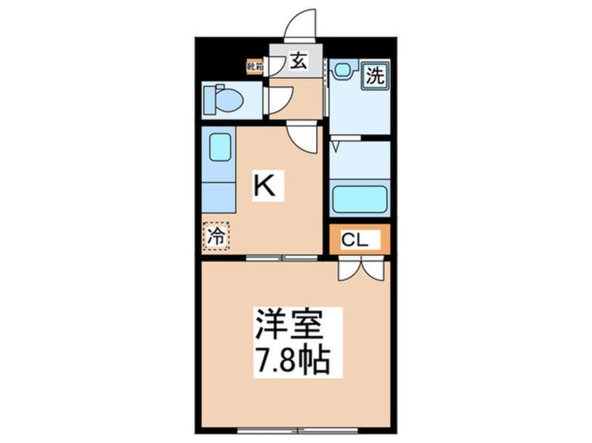 間取図 アム－ル琴Ⅱ