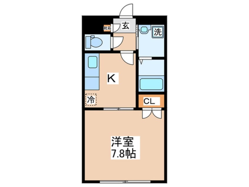 間取図 アム－ル琴Ⅱ