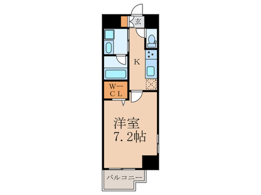 間取図 Fortuna Higashinakano